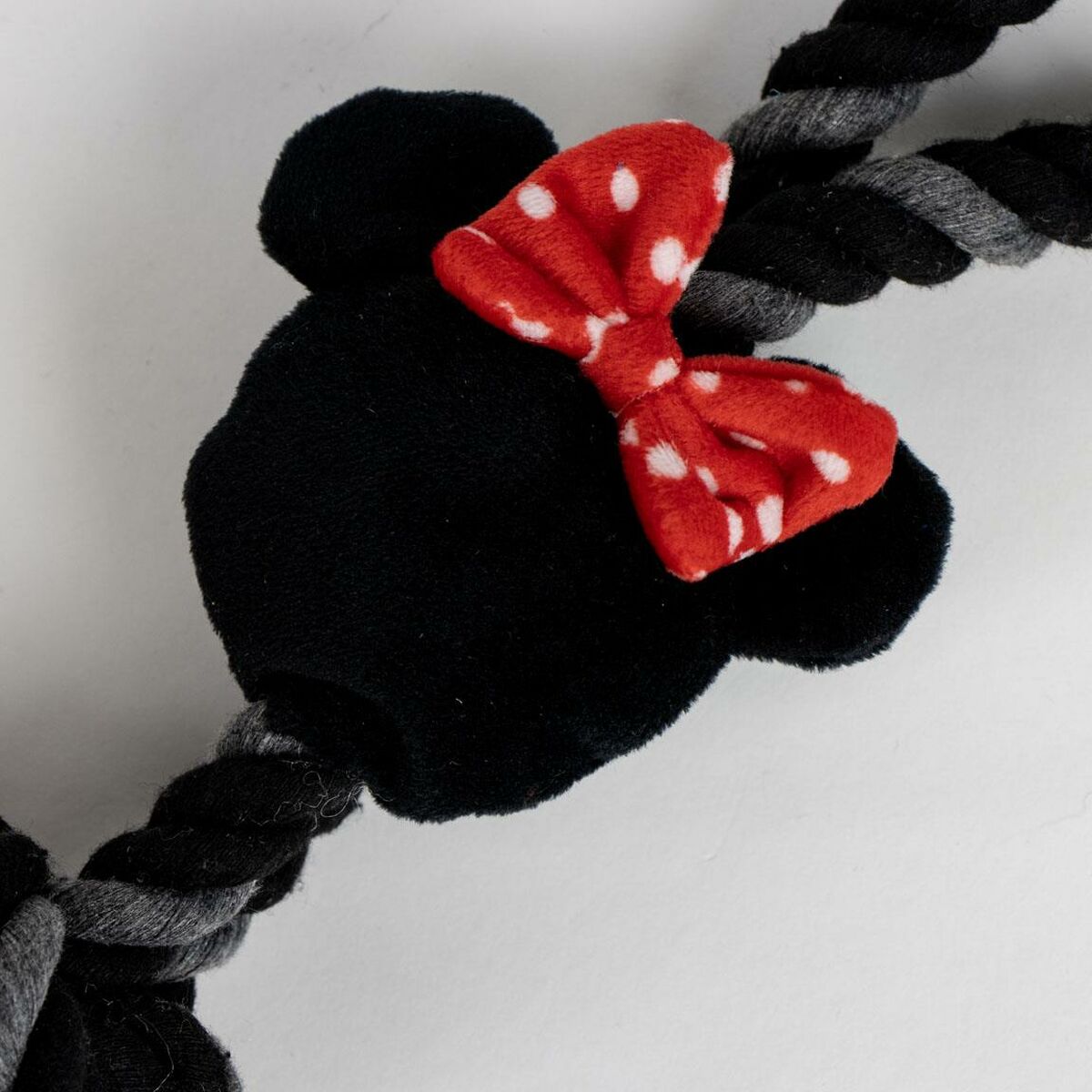 Legetøj til hunde Minnie Mouse Rød Polyester Bomuld TPR 10 x 30 x 7 cm 7 x 30 x 10 cm